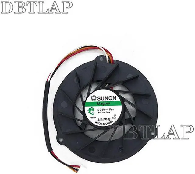 Alt view image 3 of 6 - Laptop CPU Fan for ASUS V2 V2X V2JE F6 F6V F6S F6E F6VE F9F F9 F9D F9DC F9S F9E F9J Fan SUNON GC056015VH-A Fan