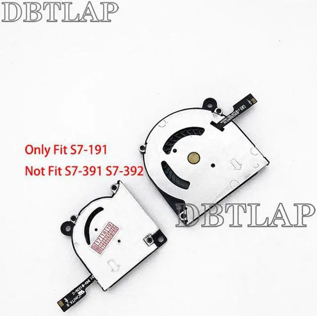 Alt view image 3 of 6 - Laptop GPU CPU Cooling Fan for Acer Aspire S7 S7-191 S7-391 S7-392 Series 30mm + 40mm BI Notebook Cooler Fan