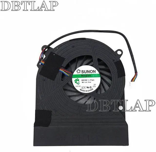 Alt view image 3 of 6 - Laptop CPU Fan for HP TouchSmart 600 1150a 1150qd 1152 1155 1160ch All-in-one PC CPU Cooling Fan DFS601605HB0T F99T F82Q DFS601605HB0T