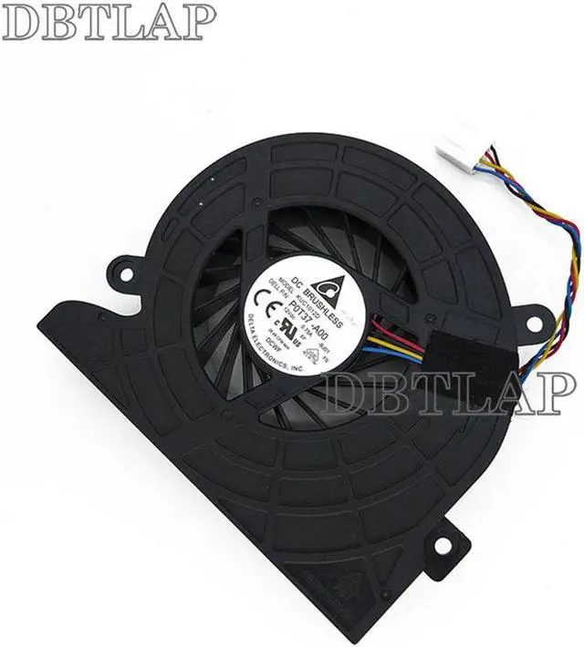 Alt view image 3 of 6 - Laptop CPU Fan for Dell XPS One 2710 2720 Cooling Fan P0T37 KUC1012D-BJ01 KUC1012D BJ01 DFS802412PS0T FBC5