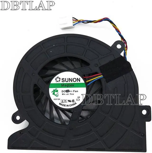 Alt view image 4 of 6 - Laptop CPU Fan for Dell XPS One 2710 2720 Cooling Fan P0T37 KUC1012D-BJ01 KUC1012D BJ01 DFS802412PS0T FBC5