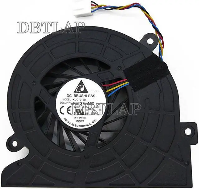 Main image of Laptop CPU Fan for Dell XPS One 2710 2720 Cooling Fan P0T37 KUC1012D-BJ01 KUC1012D BJ01 DFS802412PS0T FBC5