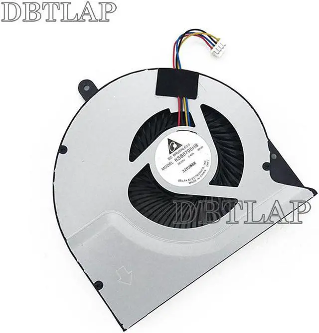 Alt view image 2 of 6 - Laptop CPU Fan Compatible for Asus N76V N76VB N76VJ N76VM N76VZ 13GNAJ1AM010-1 CPU Cooling Fan