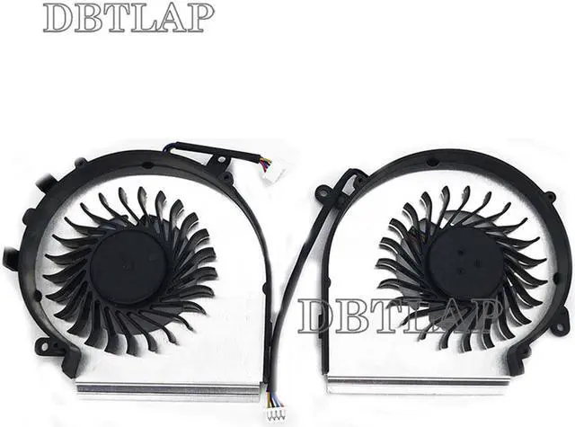 Alt view image 3 of 6 - Laptop CPU GPU Fan Compatible for MSI GE62VR GL62M GP62MVR GL62VR MS-16JB MS-16J9 Laptop CPU Cooling Fan PAAD06015SL N366 N371 4PIN