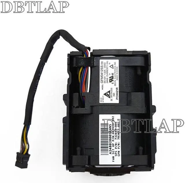 Alt view image 4 of 6 - Fan for HP ProLiant DL160 G8 663120-001 677059-001 GFM0412SS BB33 Server Cooling Fan