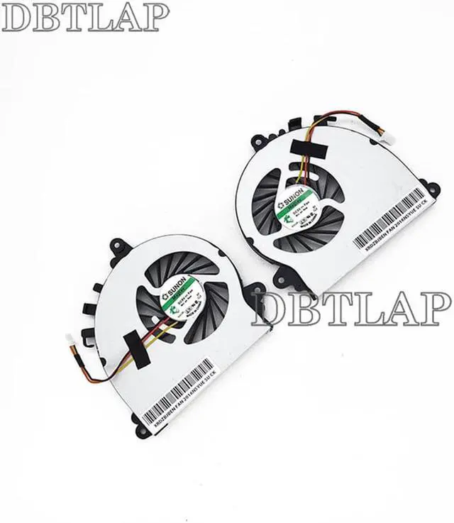 Alt view image 4 of 6 - Laptop CPU Fan for MSI GS70 GS72 MS771 MS773 GTX 765M PAAD06015SL N269 CPU GPU Fan 3pin