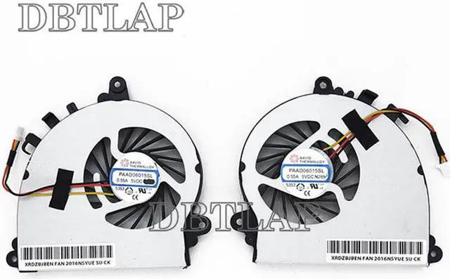 Main image of Laptop CPU Fan for MSI GS70 GS72 MS771 MS773 GTX 765M PAAD06015SL N269 CPU GPU Fan 3pin