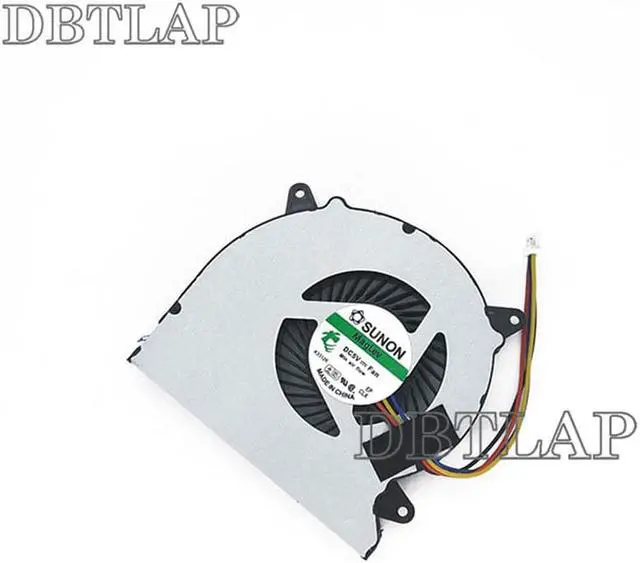 Alt view image 4 of 6 - Laptop CPU Fan Compatible for Asus X47JV X42JV Q550L 13NB01G1AM0211 CPU Cooling Fan