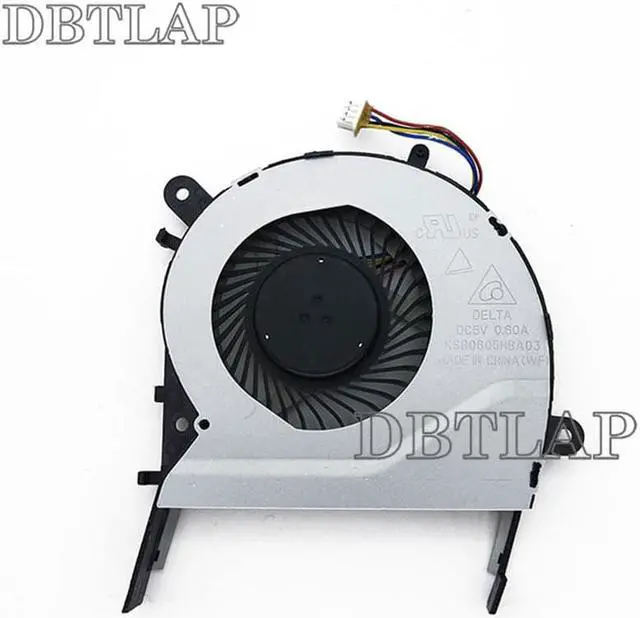 Alt view image 4 of 6 - CPU Fan for ASUS X455LD X455CC A455 A455L K455 X555 A555L K555 W419L W519L R557L Laptop Cooling Fan MF60070V1-C370-S9A