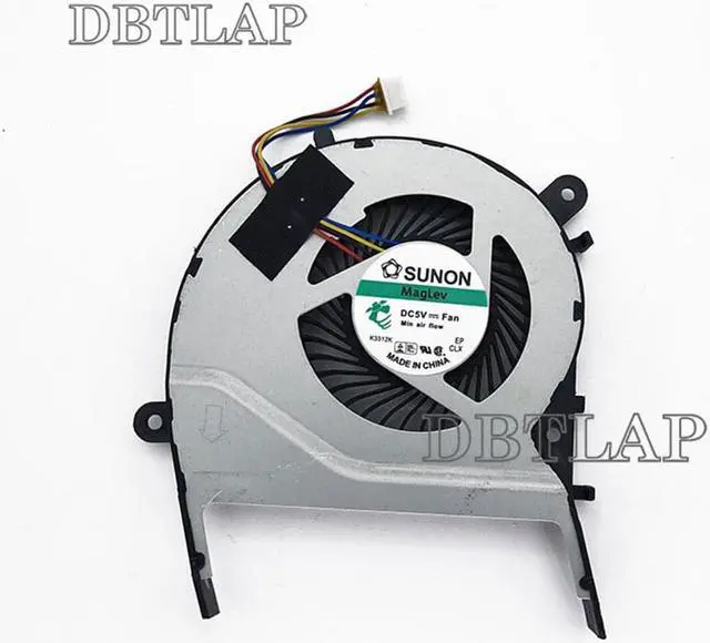 Alt view image 5 of 6 - CPU Fan for ASUS X455LD X455CC A455 A455L K455 X555 A555L K555 W419L W519L R557L Laptop Cooling Fan MF60070V1-C370-S9A