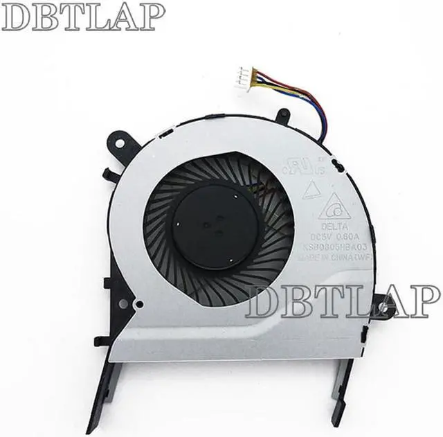 Alt view image 6 of 6 - CPU Fan for ASUS X455LD X455CC A455 A455L K455 X555 A555L K555 W419L W519L R557L Laptop Cooling Fan MF60070V1-C370-S9A