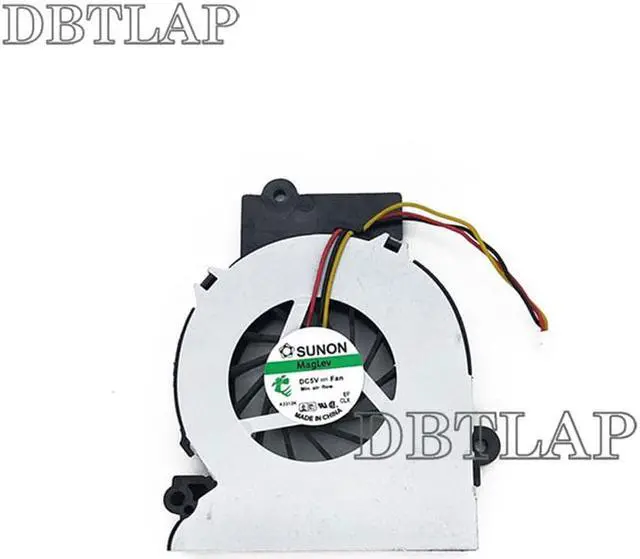 Alt view image 3 of 7 - Laptop CPU Fan for Fujitsu Siemens Amilo Pro V2050 V2035 V2030 L1310 Cooling Fan Compatible for T6010F05HD-A-C01 Cooling Fan