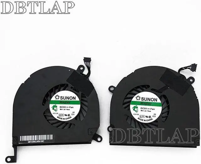 Alt view image 4 of 6 - 2PCS Laptop Cooling Fan for 15" A1286 Notebook CPU + GPU Fan Left and Right Fan Vantilator 2008-2011
