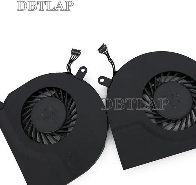 Alt view image 6 of 6 - 2PCS Laptop Cooling Fan for 15" A1286 Notebook CPU + GPU Fan Left and Right Fan Vantilator 2008-2011