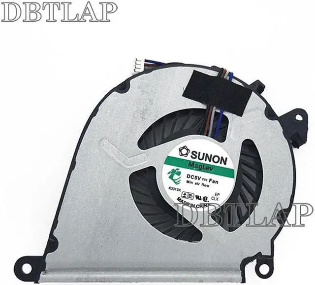 Alt view image 5 of 7 - Laptop CPU Fan for HP OMEN 15-AX 15-AX020 15-AX039 15-AX252 15-AX253 15-AX030TX TPN-Q173 CPU Cooling Fan 858970-001