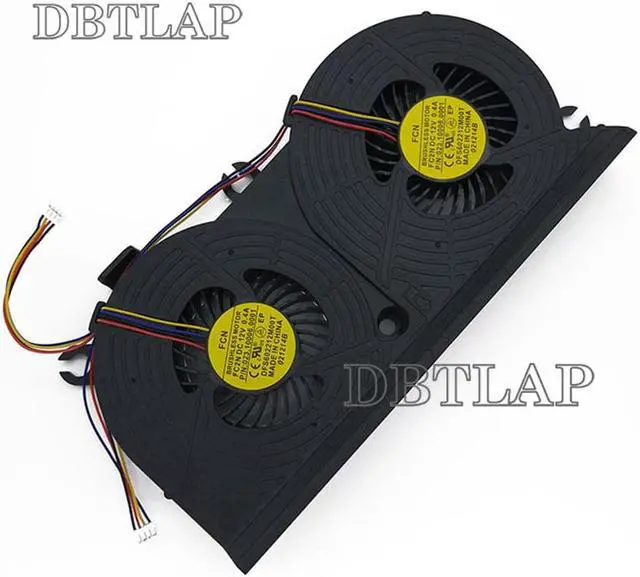 Alt view image 2 of 6 - Laptop CPU Cooling Fan for HP ELITEONE 800 G1 705 G1 733489-001 DFS602212M00T FC2N MF80201V1-C010-S9A 023.10006 Fan