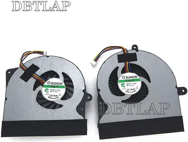 Alt view image 5 of 6 - Laptop CPU + GPU Cooler Fan for ASUS G751 G751J G751M G751JT G751JL G751JM G751JY Cooling Fan