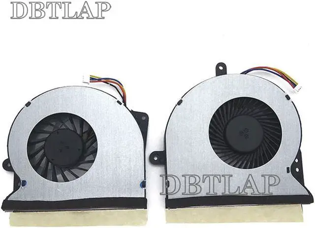 Alt view image 6 of 6 - Laptop CPU + GPU Cooler Fan for ASUS G751 G751J G751M G751JT G751JL G751JM G751JY Cooling Fan
