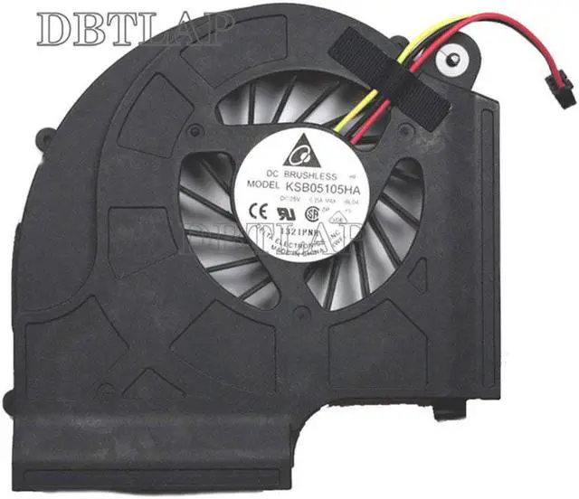 Main image of Laptop CPU Cooling Fan for HP Pavilion DV5 2000 2112br 2077 DV6-2000 Dv5t-2200 CQ510 541 Fan