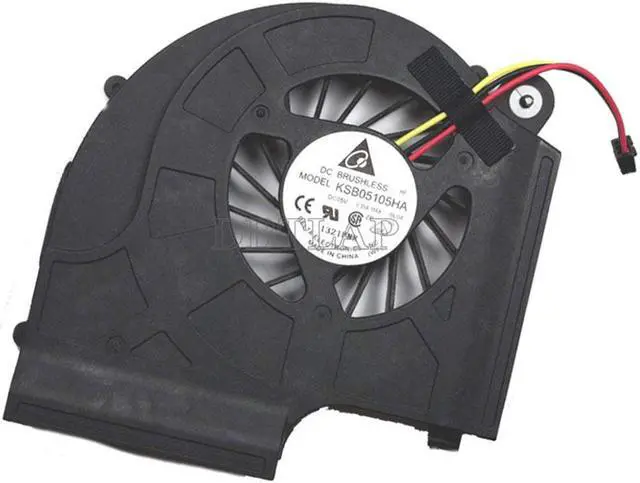 Alt view image 2 of 7 - Laptop CPU Cooling Fan for HP Pavilion DV5 2000 2112br 2077 DV6-2000 Dv5t-2200 CQ510 541 Fan