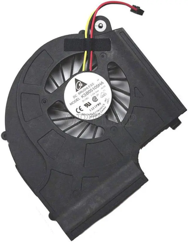 Alt view image 3 of 7 - Laptop CPU Cooling Fan for HP Pavilion DV5 2000 2112br 2077 DV6-2000 Dv5t-2200 CQ510 541 Fan