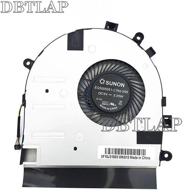 Alt view image 2 of 6 - Laptop CPU Cooling Fan for Lenovo U31-70 E31-70 E31-80 E51 500S-13ISK EG50050s1-C760-S99 Fan