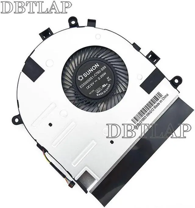 Alt view image 3 of 6 - Laptop CPU Cooling Fan for Lenovo U31-70 E31-70 E31-80 E51 500S-13ISK EG50050s1-C760-S99 Fan
