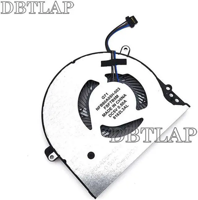 Alt view image 2 of 6 - CPU Cooling Fan for HP Pavilion 15-cc000 15T-CC000 15-CC010NR 15-CC700 15-CC703TX 15-CC704TX 15-CC705TX 15-CC706TX 15-CC707TX