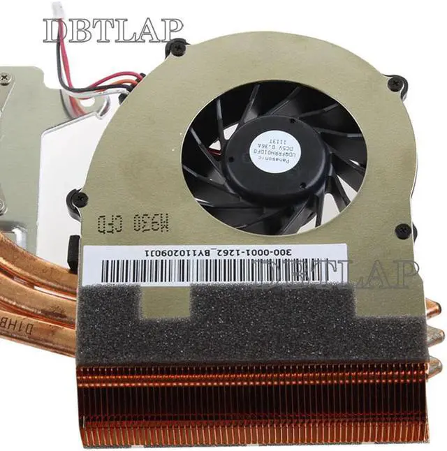 Alt view image 5 of 7 - Laptop CPU Fan for Sony Vaio F11 F119FJ F119FC F119GS F13M0E F13 F13E1EH VPC-F119FC/BI VPC-F119FJ/BI VPC-F119FS + Heatsink