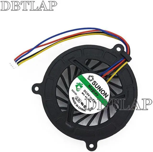 Alt view image 3 of 6 - CPU Cooling Fan for ASUS A8 Z99 X80 N80 N81 Z53 M51 F3J A8J A8F F8S Z53J Laptop CPU Cooling Fan GC056015VH-A 4 Lines