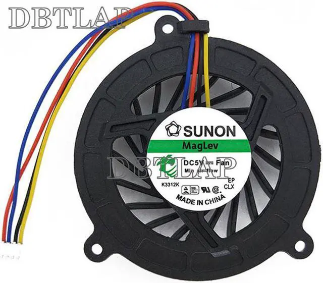 Main image of CPU Cooling Fan for ASUS A8 Z99 X80 N80 N81 Z53 M51 F3J A8J A8F F8S Z53J Laptop CPU Cooling Fan GC056015VH-A 4 Lines