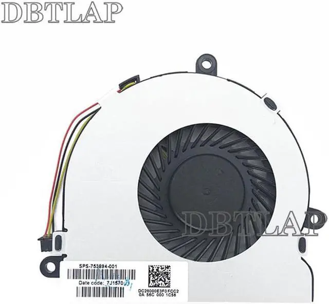 Alt view image 6 of 6 - CPU Fan for HP 250G3 246G3 CPU Cooling Fan DFS470805CL0T FFG7 Laptop Fan