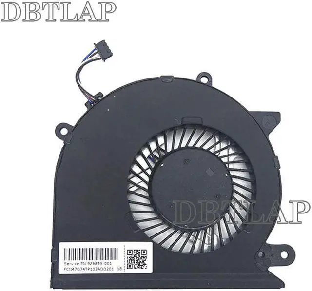 Alt view image 3 of 6 - CPU Cooling Fan for HP Pavilion 15-cd 15-cd040wm 15-CD073TX 15-CD075TX TPN-Q190 NFB75A05H-005 926845-001 Laptop Fan
