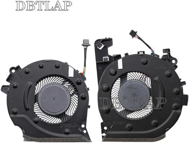 Alt view image 3 of 7 - Laptop a Pair Cooling Fan for HP Pac Gaming 4 Green Blade Pavilion 15-CX 15-CX0061TX CX0062TX Fan