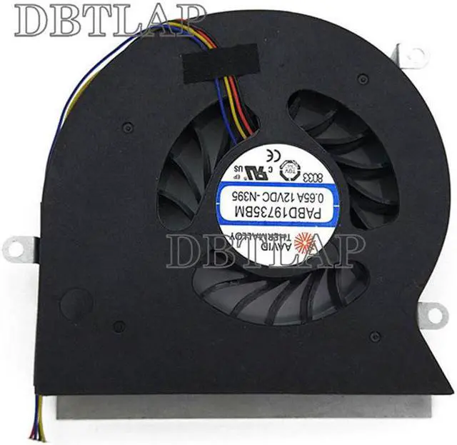Main image of CPU Fan for MSI GT62VR 6RD 6RE GT62VR 7RE Dominator Pro 16L1 16L2 CPU Fan PABD19735BM-N322 4-Pins