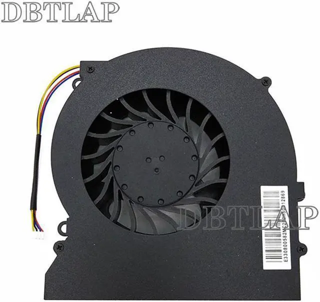 Alt view image 3 of 7 - CPU Fan for MSI GT62VR 6RD 6RE GT62VR 7RE Dominator Pro 16L1 16L2 CPU Fan PABD19735BM-N322 4-Pins
