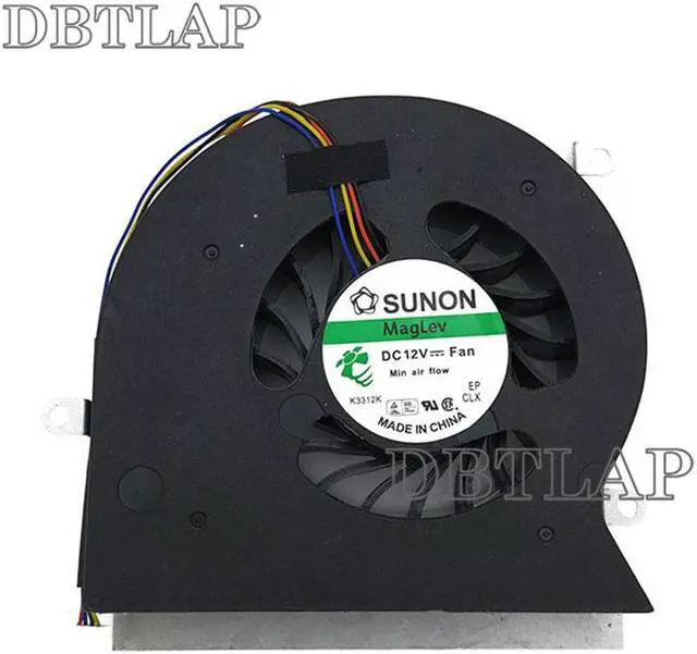 Alt view image 4 of 7 - CPU Fan for MSI GT62VR 6RD 6RE GT62VR 7RE Dominator Pro 16L1 16L2 CPU Fan PABD19735BM-N322 4-Pins