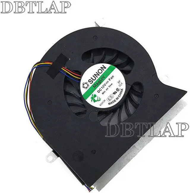 Alt view image 5 of 7 - CPU Fan for MSI GT62VR 6RD 6RE GT62VR 7RE Dominator Pro 16L1 16L2 CPU Fan PABD19735BM-N322 4-Pins