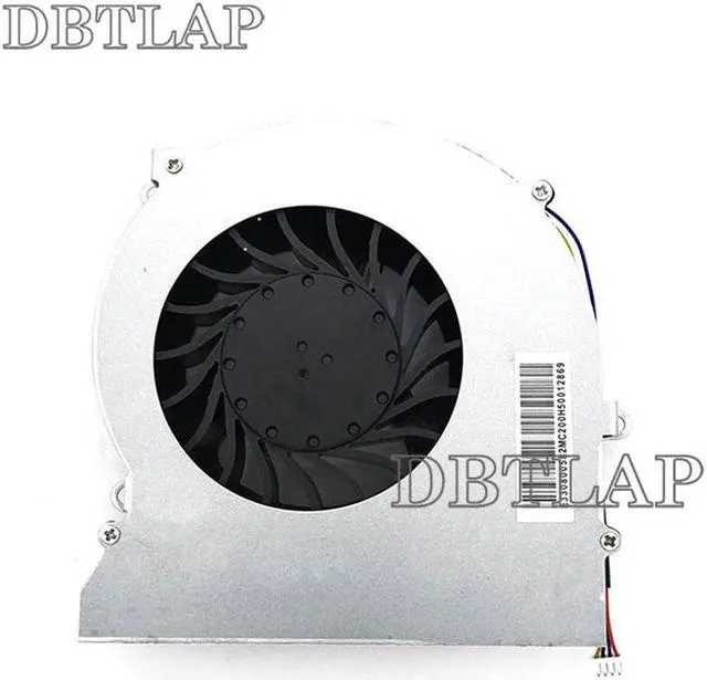 Alt view image 6 of 7 - CPU Fan for MSI GT62VR 6RD 6RE GT62VR 7RE Dominator Pro 16L1 16L2 CPU Fan PABD19735BM-N322 4-Pins