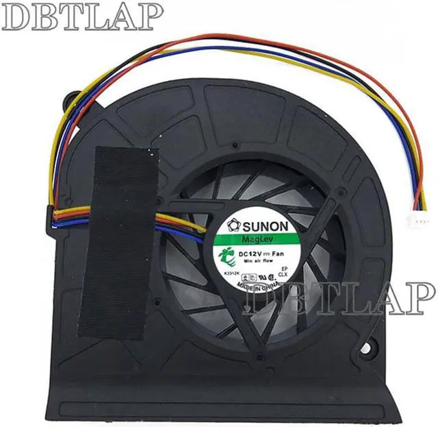 Alt view image 4 of 7 - Fan for ASUS ET2400 ET2400A ET2400E All-in-ONE P/N:KDB0712HB-D009 KDB0712HB D009 CPU Cooling Fan