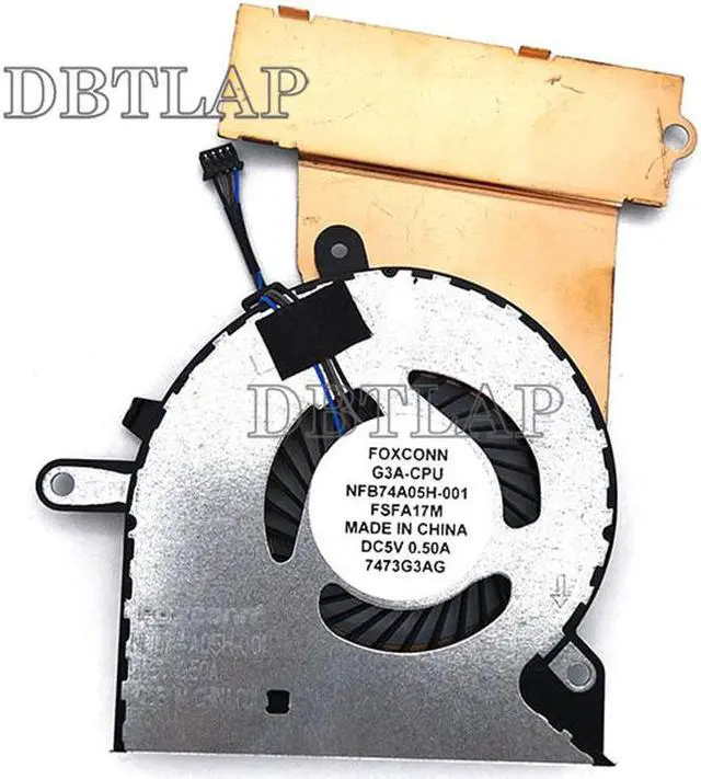 Main image of Fan for HP Omen 15-CE 15-CE000 15-CE010CA 15-CE020CA 15-CE030CA 15-CE051NR Laptop CPU Fan 929455-001 NFB74A05H-001