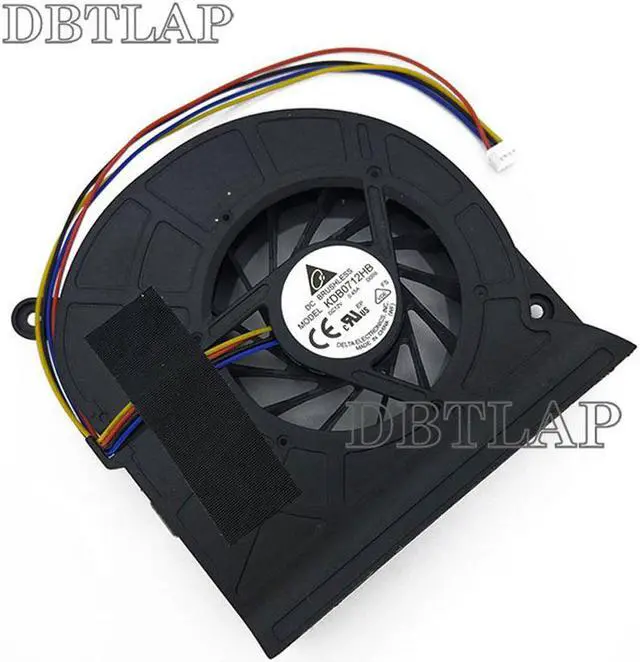 Alt view image 2 of 7 - Fan for ASUS ET2400 ET2400A ET2400E All-in-ONE P/N:KDB0712HB-D009 KDB0712HB D009 CPU Cooling Fan