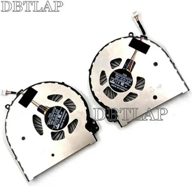 Alt view image 2 of 7 - Fan for HP Omen 15-5000 15-5100 15-5200 15T-5000 15T-5100 15-5020CA CPU + GPU Cooling Fan 788600-001 023.10028.0011 023.10029.0011