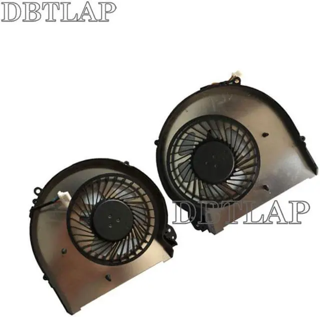 Alt view image 5 of 7 - Fan for HP Omen 15-5000 15-5100 15-5200 15T-5000 15T-5100 15-5020CA CPU + GPU Cooling Fan 788600-001 023.10028.0011 023.10029.0011