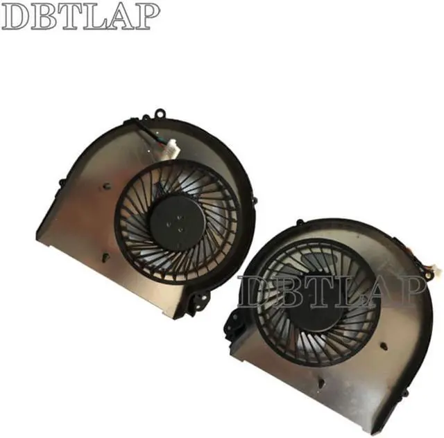 Alt view image 6 of 7 - Fan for HP Omen 15-5000 15-5100 15-5200 15T-5000 15T-5100 15-5020CA CPU + GPU Cooling Fan 788600-001 023.10028.0011 023.10029.0011