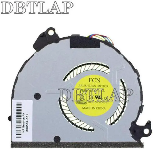 Alt view image 7 of 7 - Laptop CPU Cooling Fan for HP EliteBook Folio 9470 9470M EF50050V1-C100-S9A 702859-001 6033B0030901 Series Fan