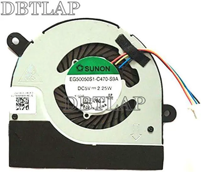 Alt view image 7 of 7 - Fan for HP Omen 15-5000 15-5100 15-5200 15T-5000 15T-5100 15-5020CA CPU + GPU Cooling Fan 788600-001 023.10028.0011 023.10029.0011