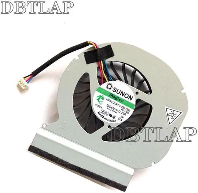 Alt view image 2 of 6 - CPU Cooling Fan for Dell Latitude E6420 MF60120V1-C220-G99