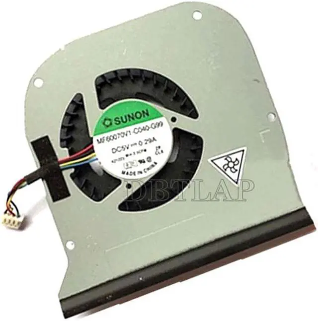 Alt view image 3 of 6 - Laptop CPU Fan for DELL Latitude E6320 MF60070V1-C040-G99 0NV12R 4 PIN CPU Cooling Fan