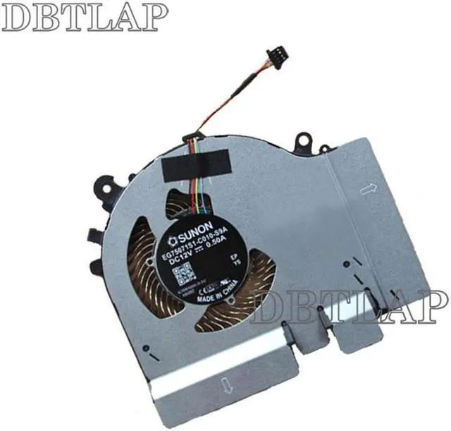 Alt view image 3 of 6 - New Laptop CPU Cooling Fan for XiaoMi MI 15.6 GTX1060 EG75071S1-C010-S9A 12V